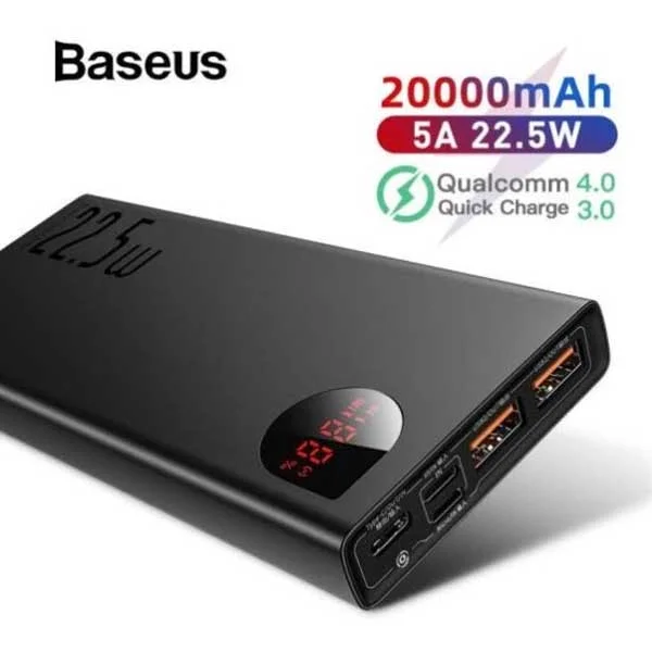 Baseus Adaman 20000mAh 22.5w Quick Charge Support Power Bank - Image 3