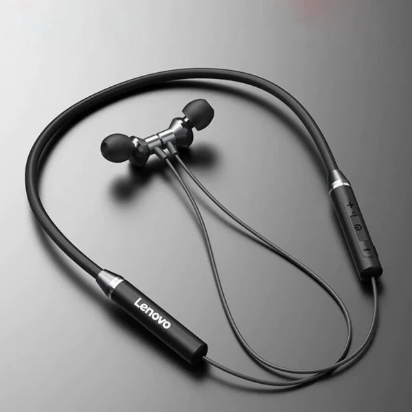 Original Lenovo HE05 Neckband Magnetic Sports Bluetooth Earphone