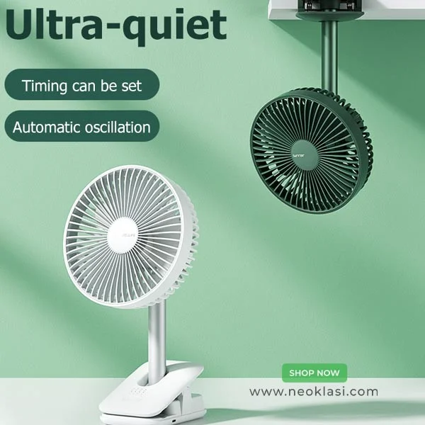 JISULIFE FA13R Rechargeable Fan in Bangladesh
