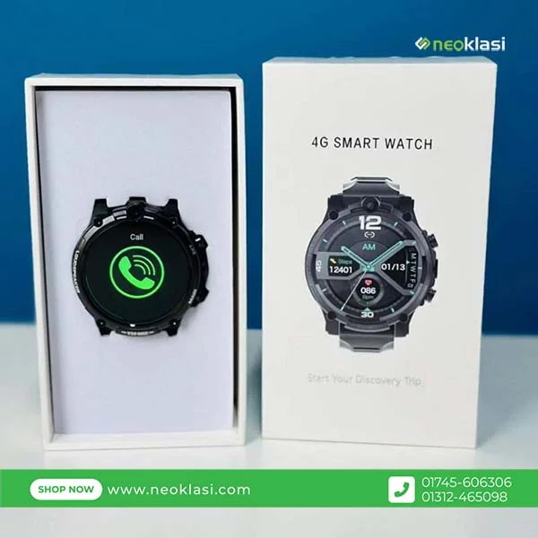 4G LTE Dual Camera Android Smartwatch in Bangladesh