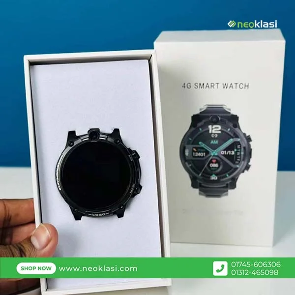 4G LTE Dual Camera Android Smartwatch in Bangladesh