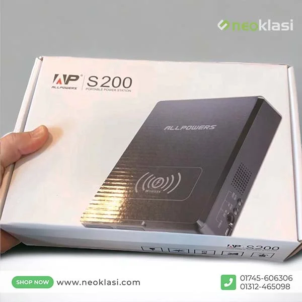 ALLPOWERS S200 200W 154Wh Portable Solar Power Station/Ac Out Power Bank - Image 3