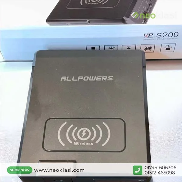 ALLPOWERS S200 200W 154Wh Portable Solar Power Station/Ac Out Power Bank - Image 6